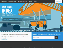 Tablet Screenshot of longislandindex.org